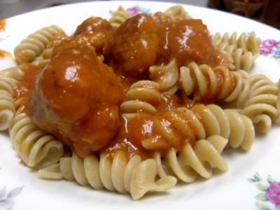 deceptively delicious spaghetti and meatballs