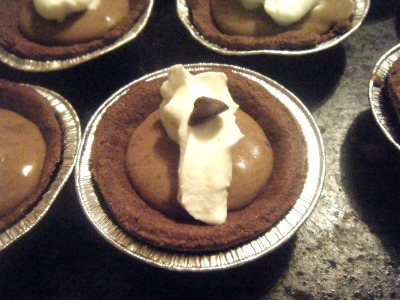 chocolate cinnamon pie