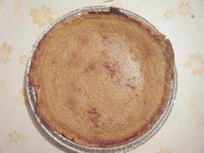 applesauce custard pie