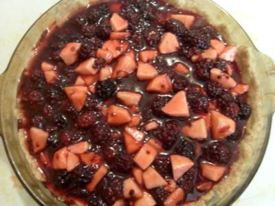 blackberry apple pie