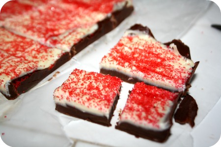 peppermint fudge