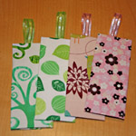 fabric bookmarks