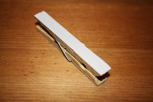 Fabric Covered Clothespins