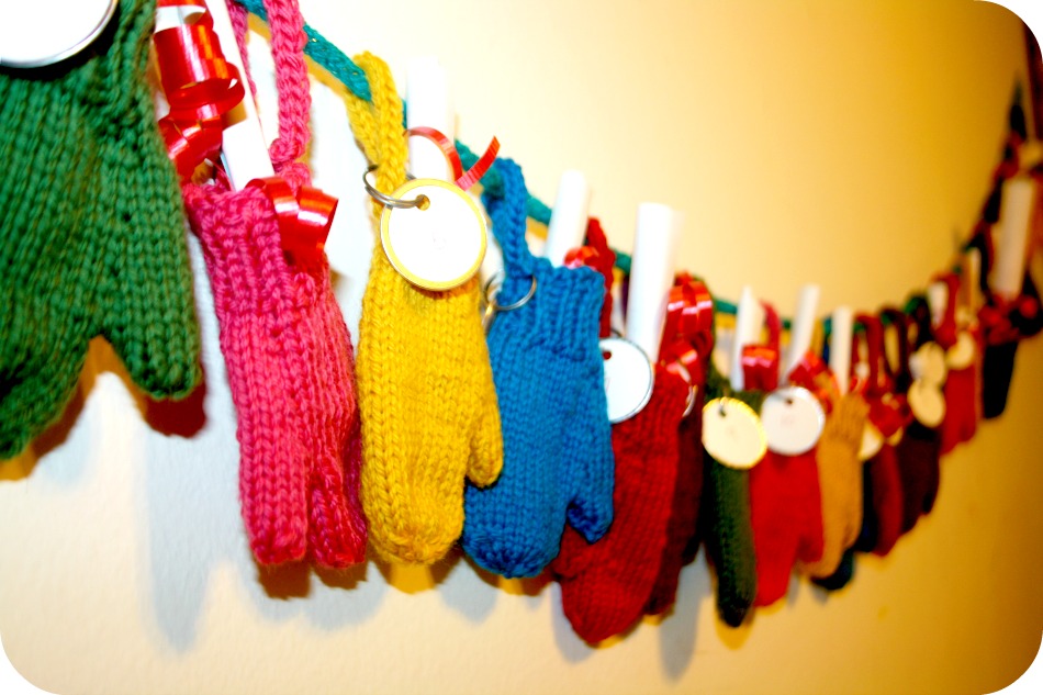 Knitted Advent Countdown