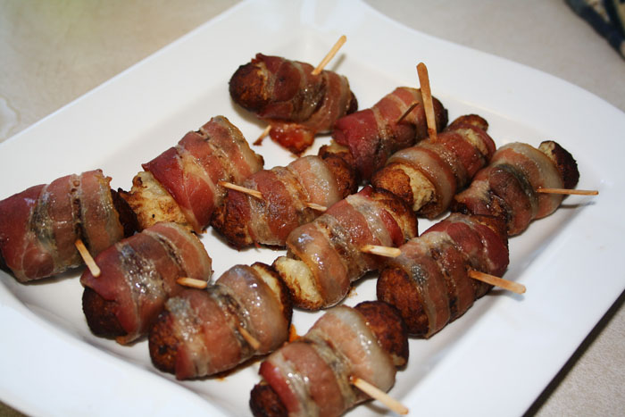 Bacon Wrapped Tater Tots