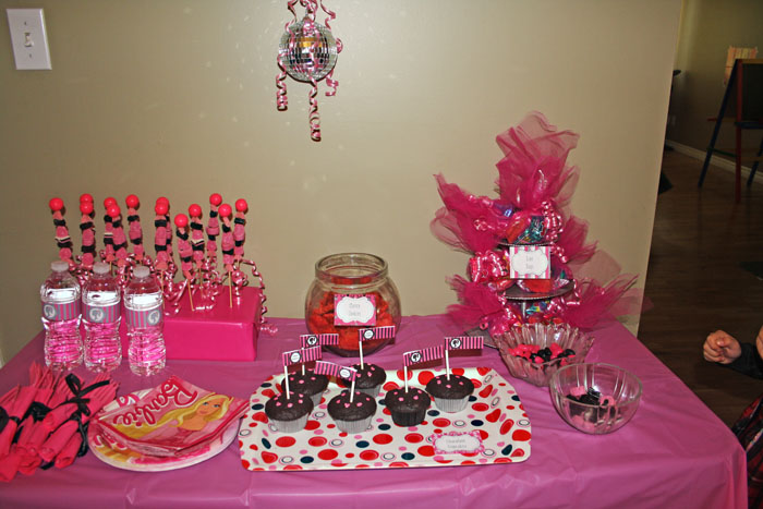 Barbie Party and Pink Jello Cookies