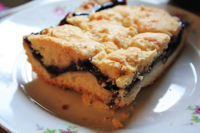 Blueberry Swirl Coffee Cake