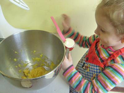 baking with kids orange cake