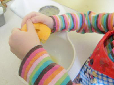 baking with kids orange cake