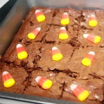 Candy Corn Brownies