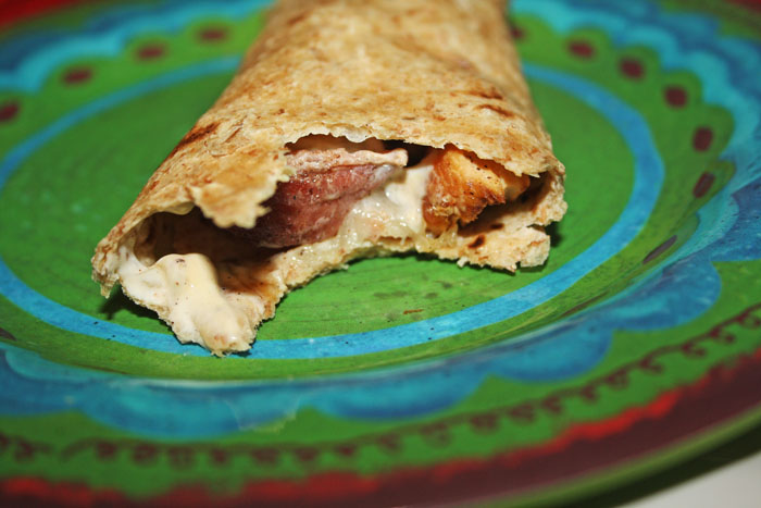 Chicken-Bacon Wraps