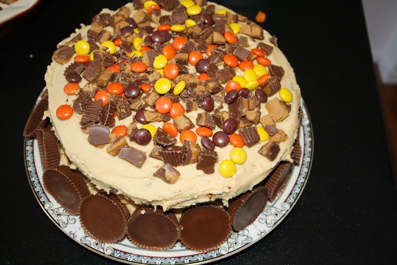 Chocolate Peanut Butter Cake