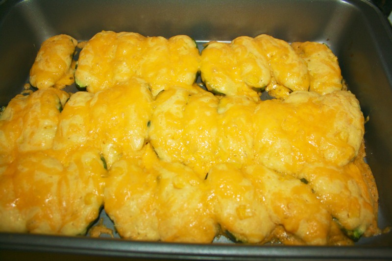 Cornbread Stuffed Jalapeños