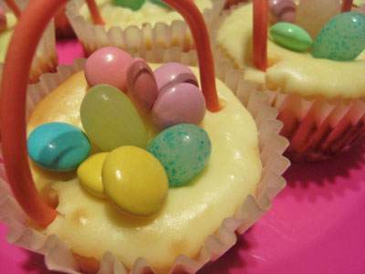 Easter Cheesecake Baskets