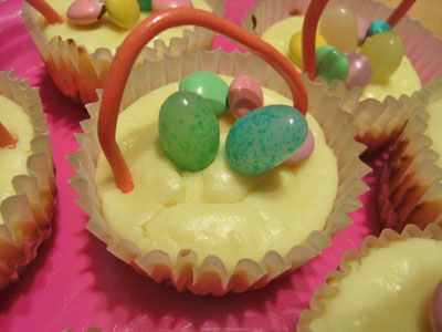 Easter Cheesecake Baskets