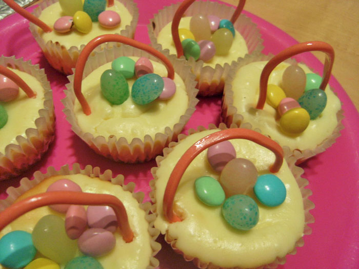 Easter Cheesecake Baskets