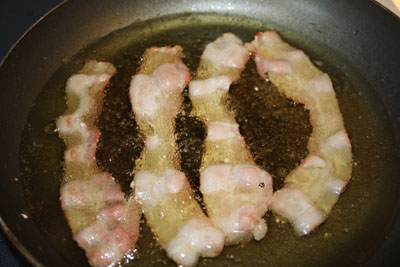 Fancy Fried Chicken with Bacon