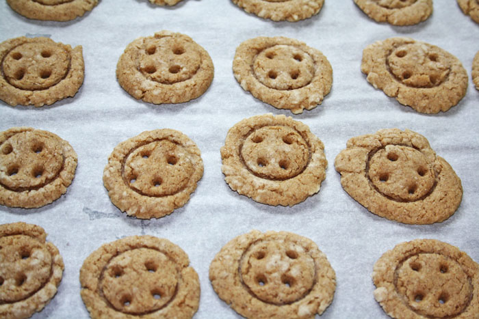 Ginger Button Cookies