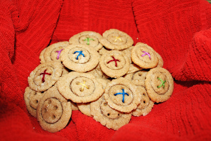 Ginger Button Cookies