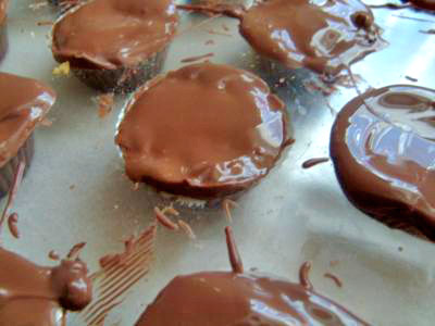 homemade peanut butter cups