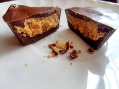 homemade peanut butter cups