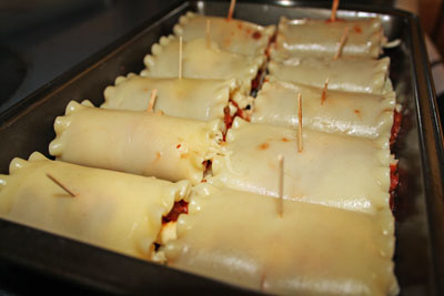 Lasagna Wraps