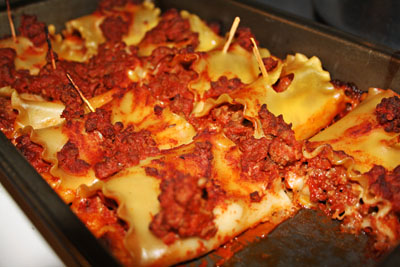 Lasagna Wraps