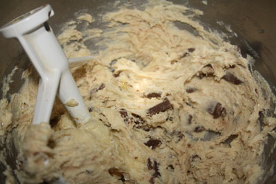 Lazy Chocolate Chip Cookie Cake