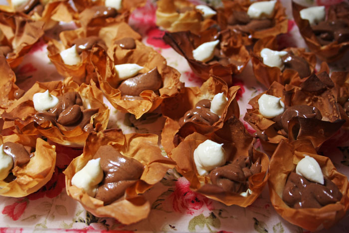 Nutella Marsacapone Cups