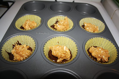 Chocolate Peanut Butter Cupcakes