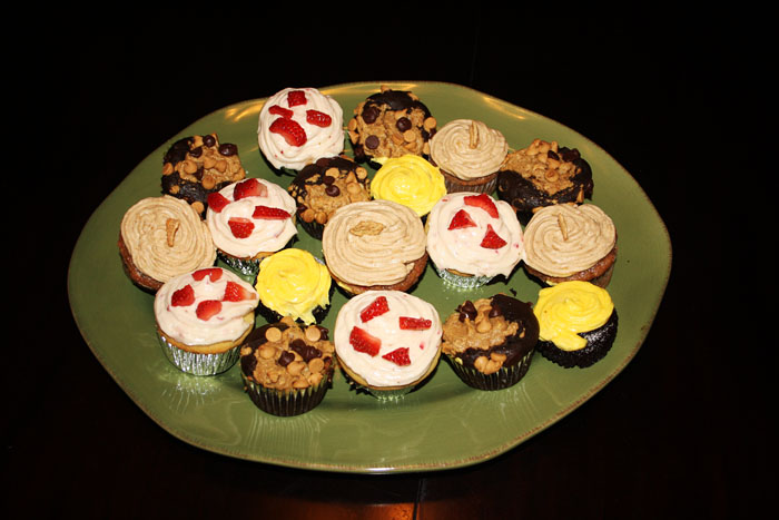 Chocolate Peanut Butter Cupcakes