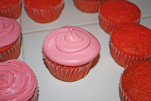 Strawberry Cupcakes