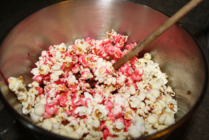 pink popcorn for miss america