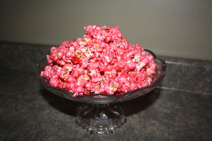 pink popcorn for miss america