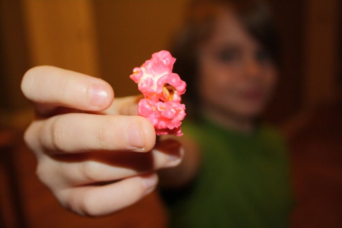 pink popcorn for miss america