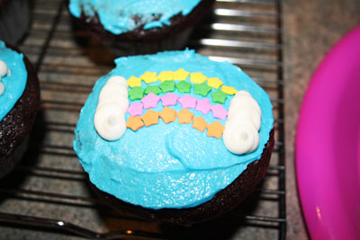 Rainbow Cupcakes