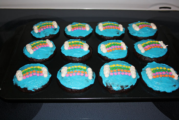 Rainbow Cupcakes