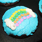 Rainbow Cupcakes