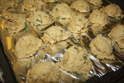 Peas and Thank You's Falafel with Tzatziki Sauce