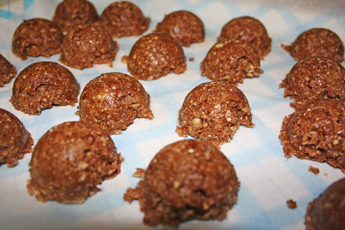 Raw Cinnamon Donut Holes