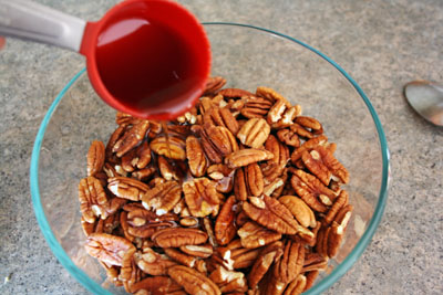 Smoky Maple & Brown Sugar Candied Pecans