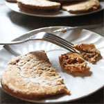 wheat germ grapefruit pancakes