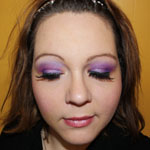 bh cosmetics purple and pink eyes