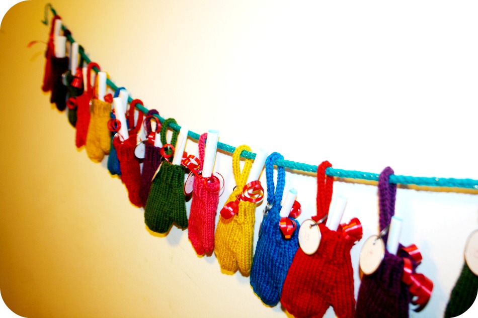 Knitted Advent Countdown