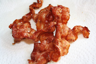 Fancy Fried Chicken with Bacon