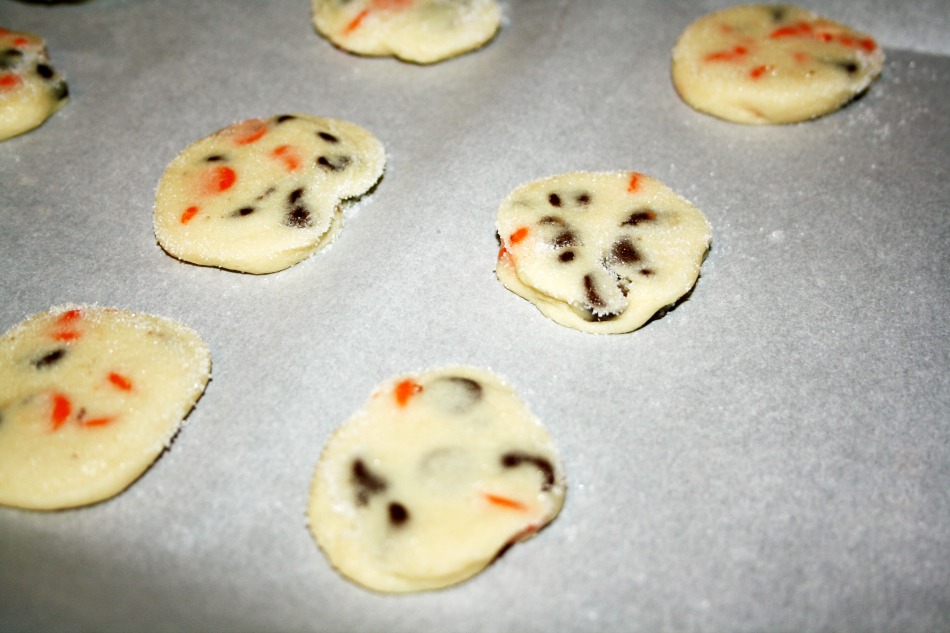 Halloweeny Chocolate Chip Cookies
