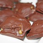 homemade twix bars with homemade caramel