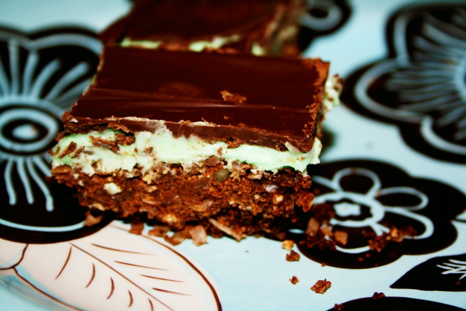 Mint Nanaimo Bars