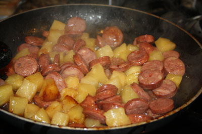 Pineapple Sausages