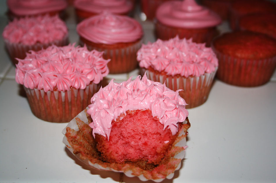Strawberry Cupcakes